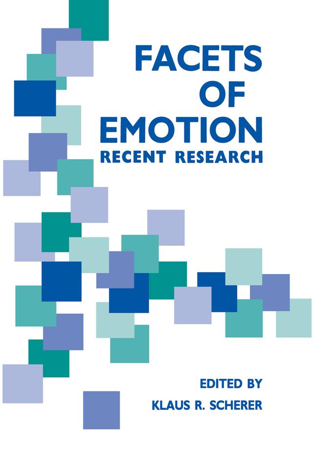 Facets of Emotion by K. R. Scherer