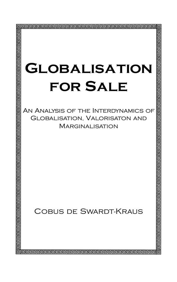 Globalisation For Sale