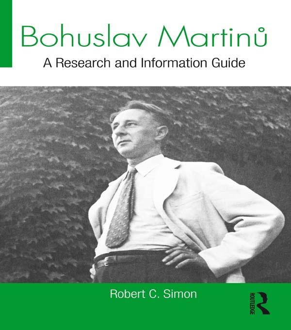 Bohuslav Martinů by Robert Simon