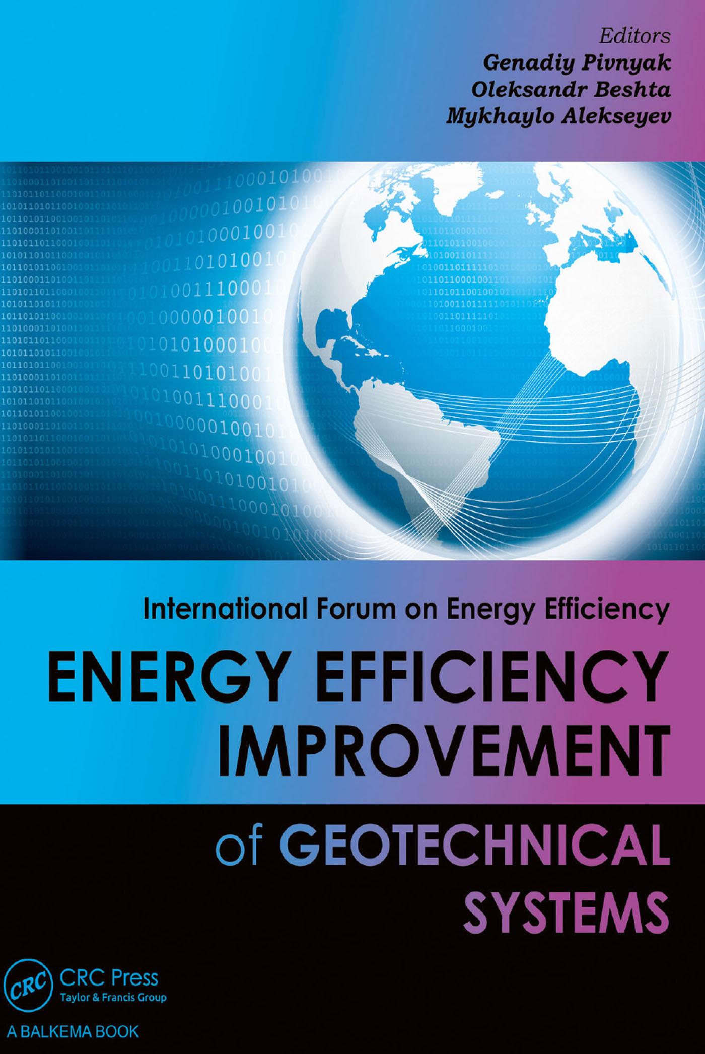 Energy Efficiency Improvement of Geotechnical Systems
