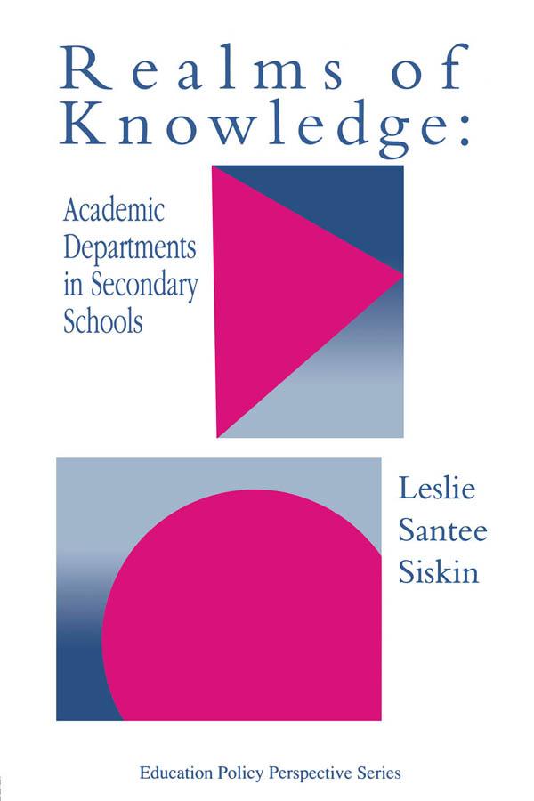 Realms Of Knowledge by Leslie Santee Siskin