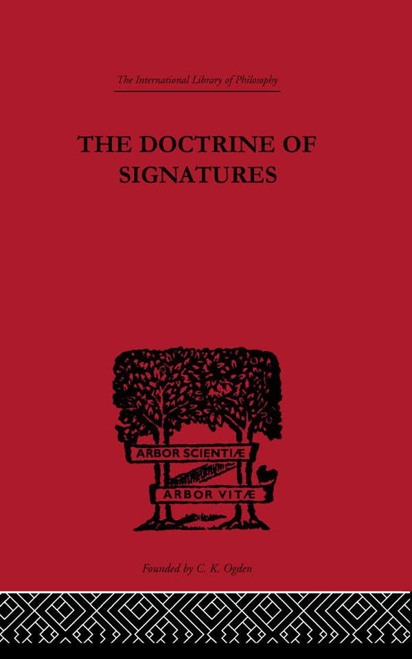 The Doctrine of Signatures by Scott Buchanan