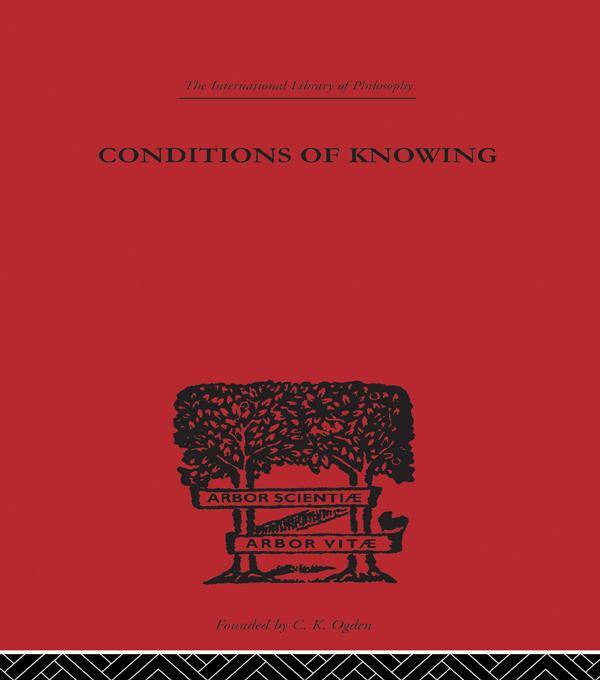 Conditions of Knowing