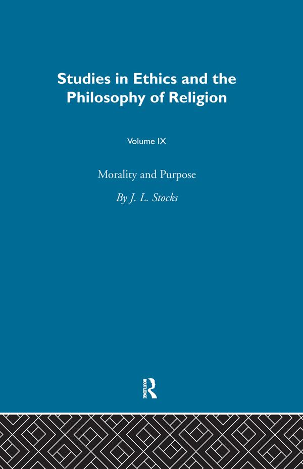 Morality & Purpose Vol 9