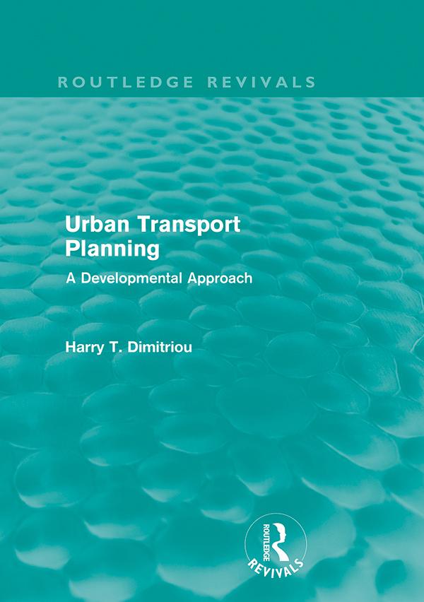 Urban Transport Planning (Routledge Revivals)