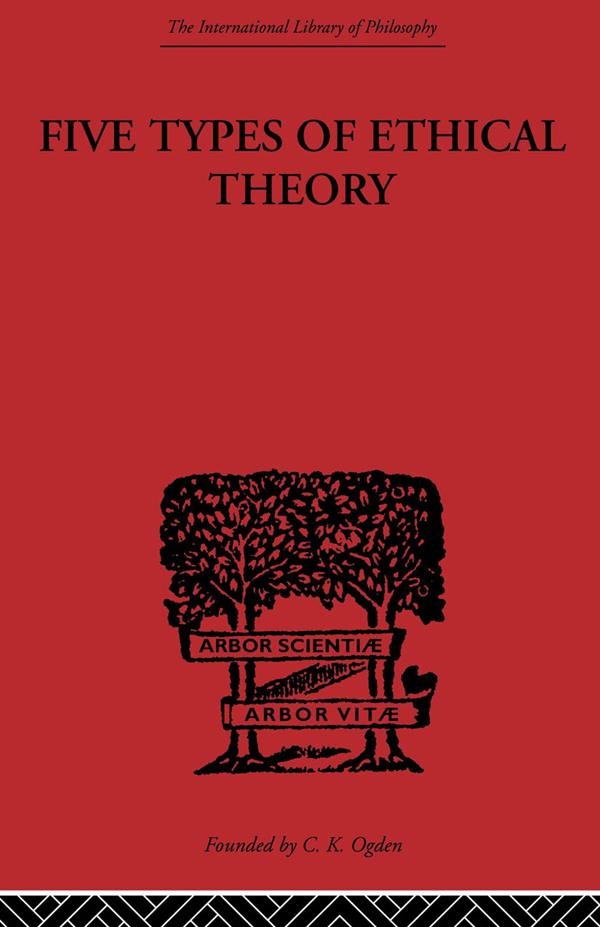 Five Types of Ethical Theory by C.D. Broad