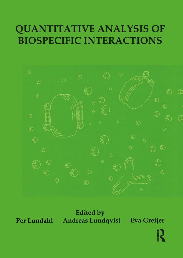 Quantitive Analysis Of Biospec by Andreas Lundqvist, Eva Greijer, Per Lundahl