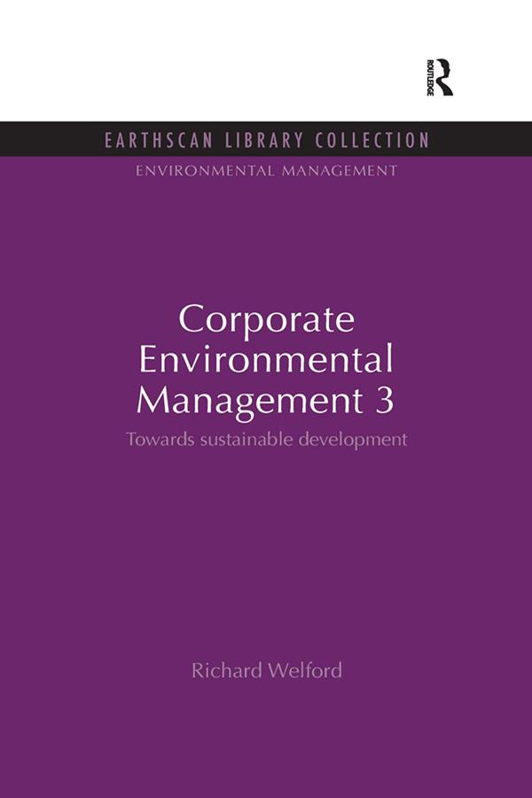 Corporate Environmental Management 3