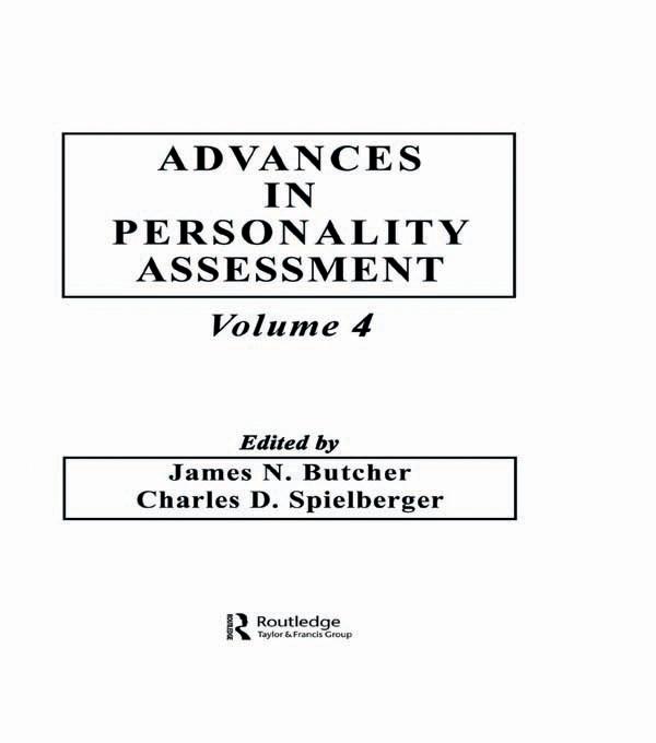Advances in Personality Assessment by Charles D. Spielberger, J. N. Butcher