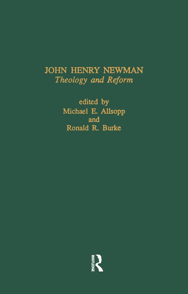 John Henry Newman by Michael E. Allsopp, Ronald R. Burke