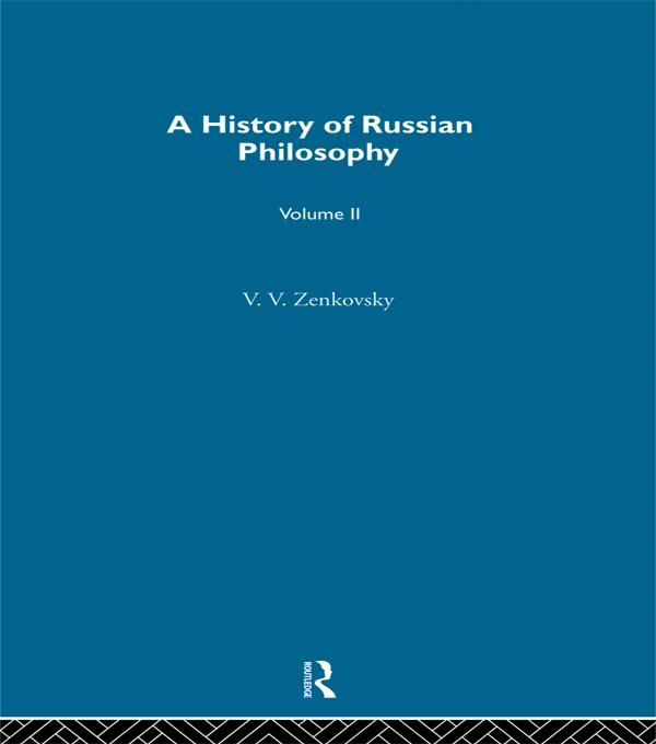 History Russian Philosophy V2 by V Zenkovsky