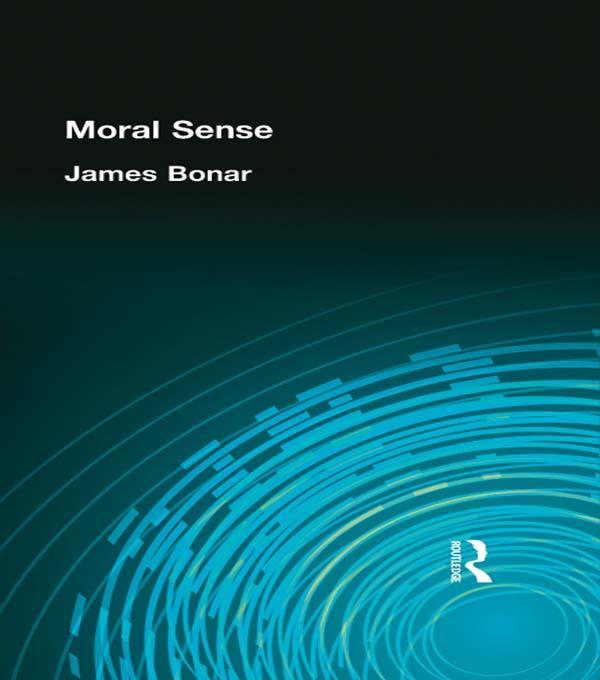 Moral Sense by James Bonar