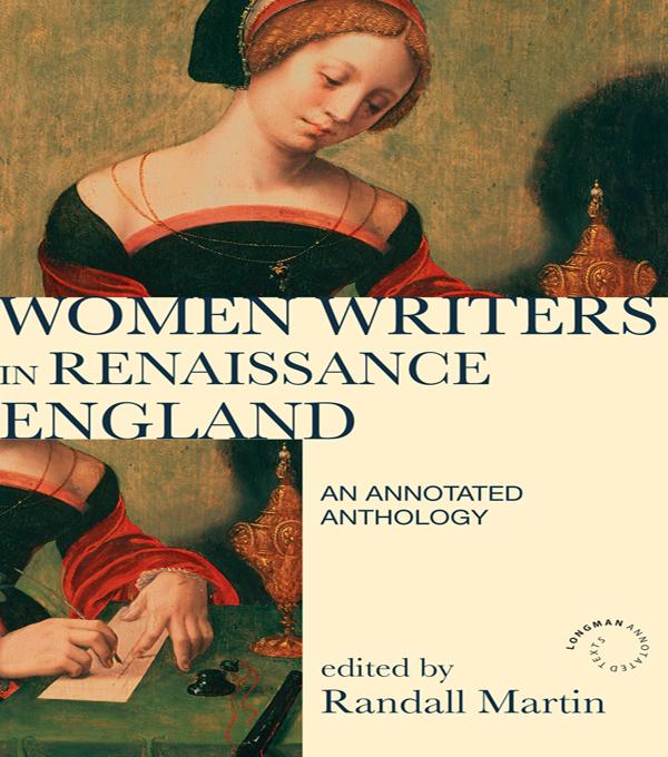 Women Writers in Renaissance England by Randall Martin