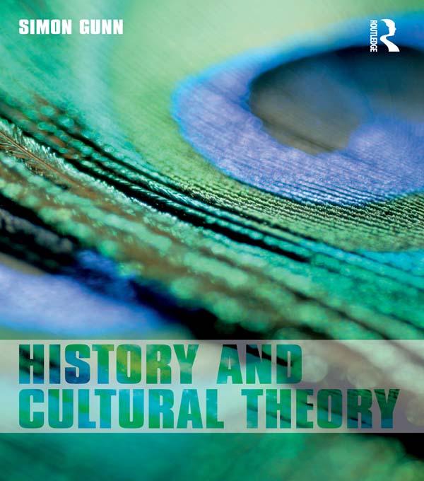 History and Cultural Theory by Simon Gunn