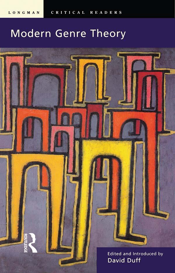 Modern Genre Theory by David Duff