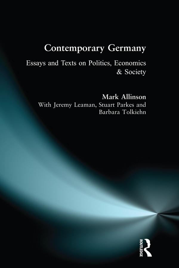 Contemporary Germany