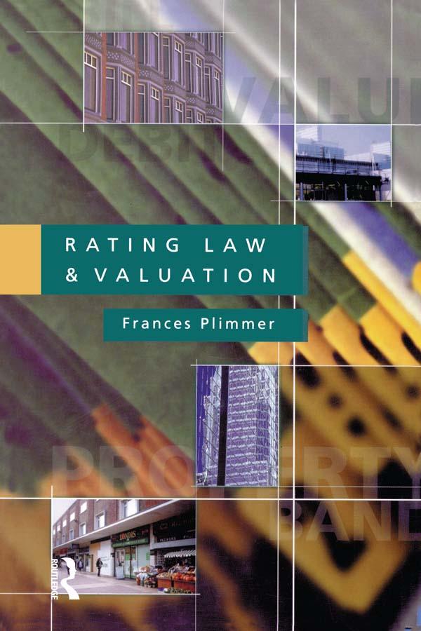 Rating Law and Valuation by Frances A.S. Plimmer
