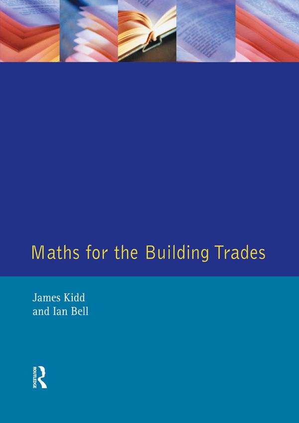 Maths for the Building Trades by Jim Kidd