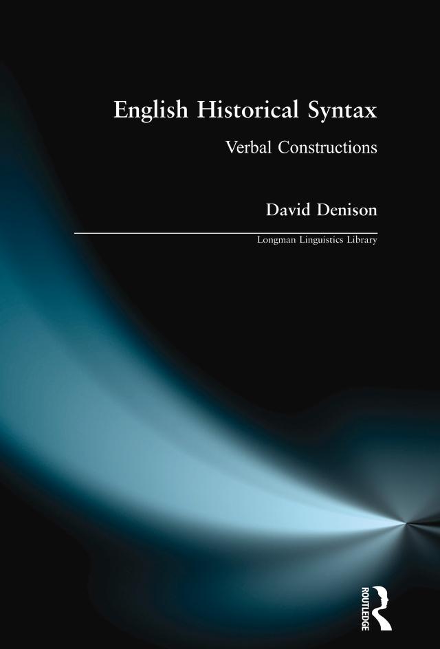 English Historical Syntax by David Denison