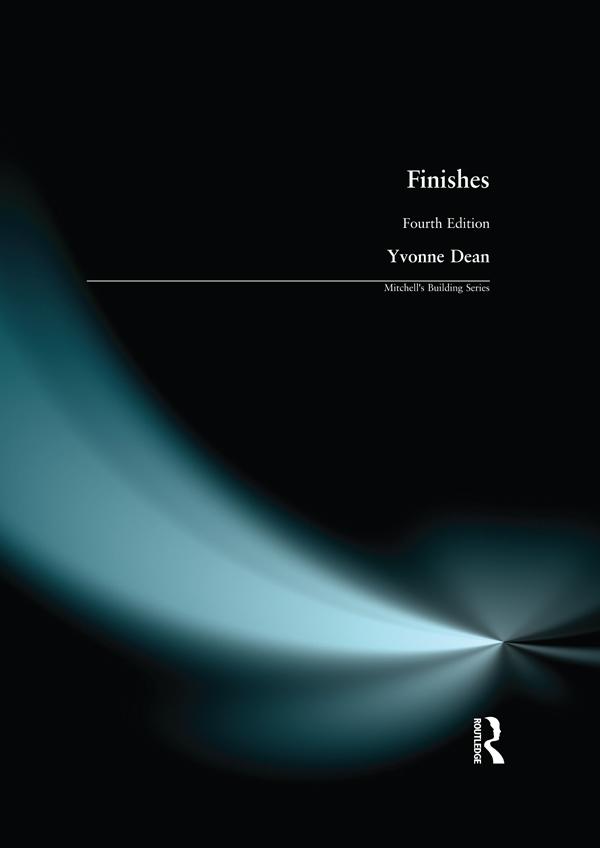 Finishes by Alan Everett, Yvonne Dean