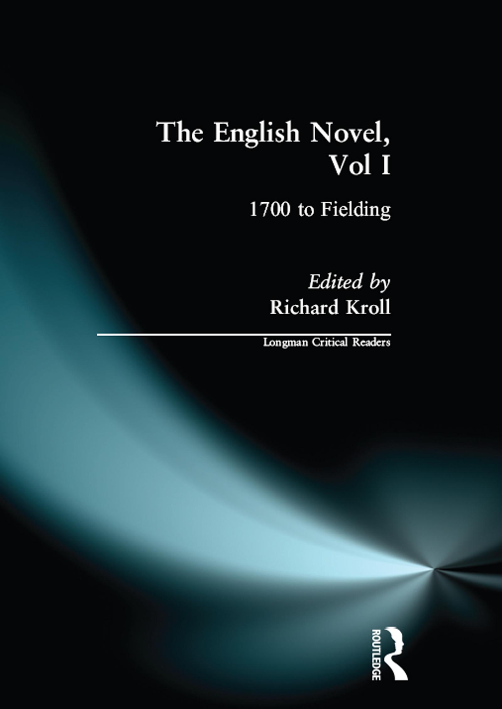 English Novel, Vol I, The