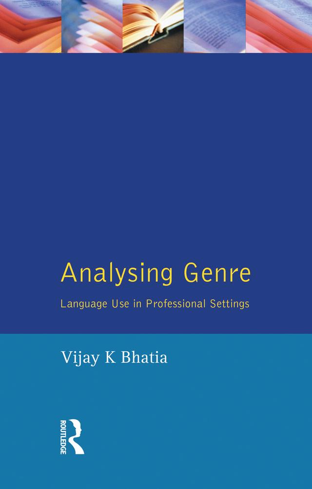 Analysing Genre by V. K. Bhatia