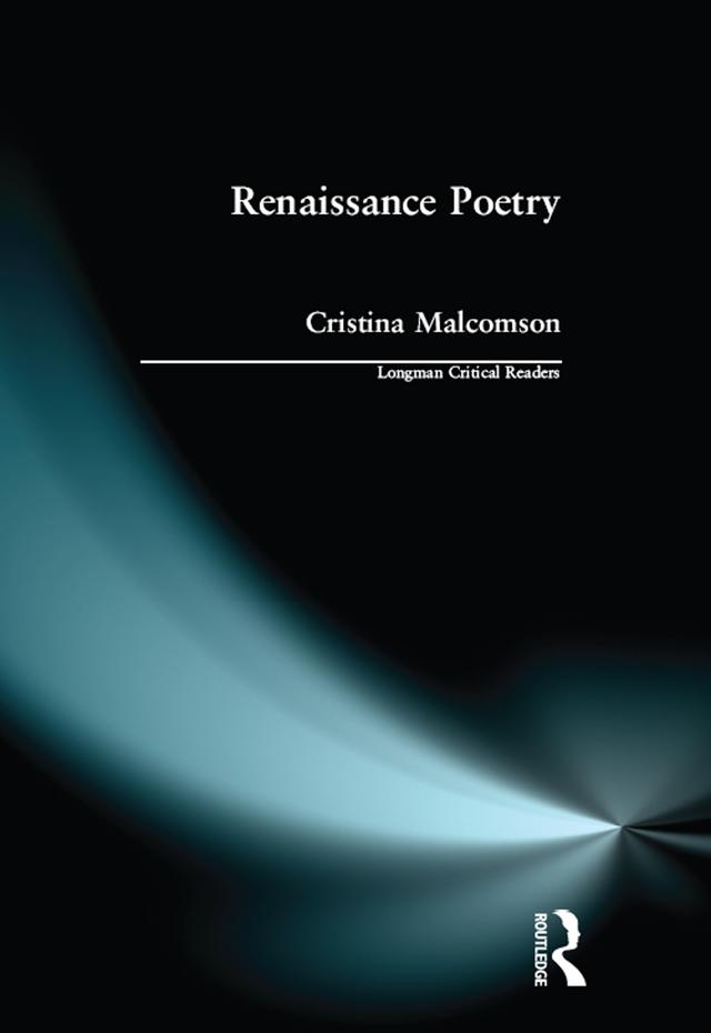 Renaissance Poetry by Cristina Malcomson