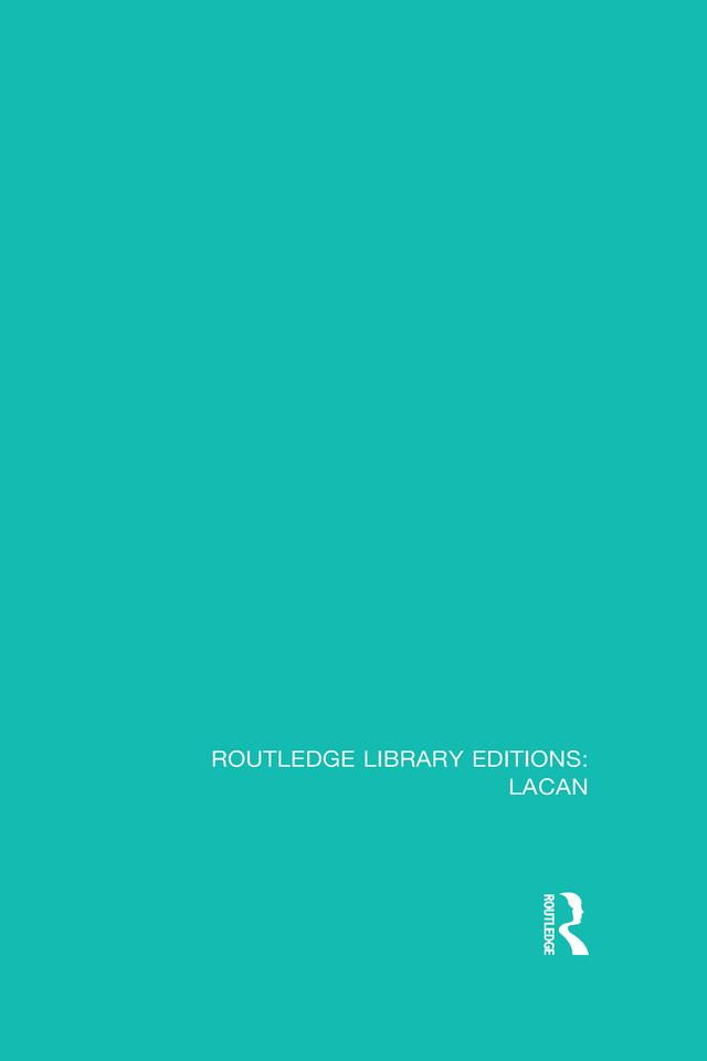 Routledge Library Editions: Lacan by Various