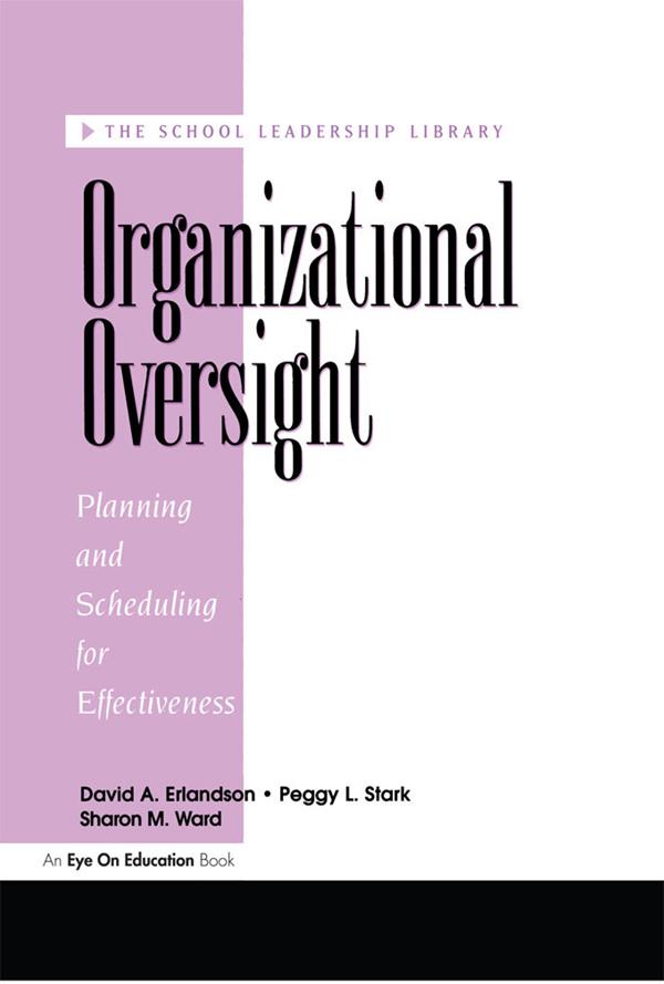 Organizational Oversight by David A. Erlandson, Peggy Stark, Sharon Ward