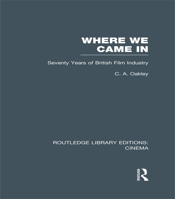 Where we Came In by Charles Allen Oakley