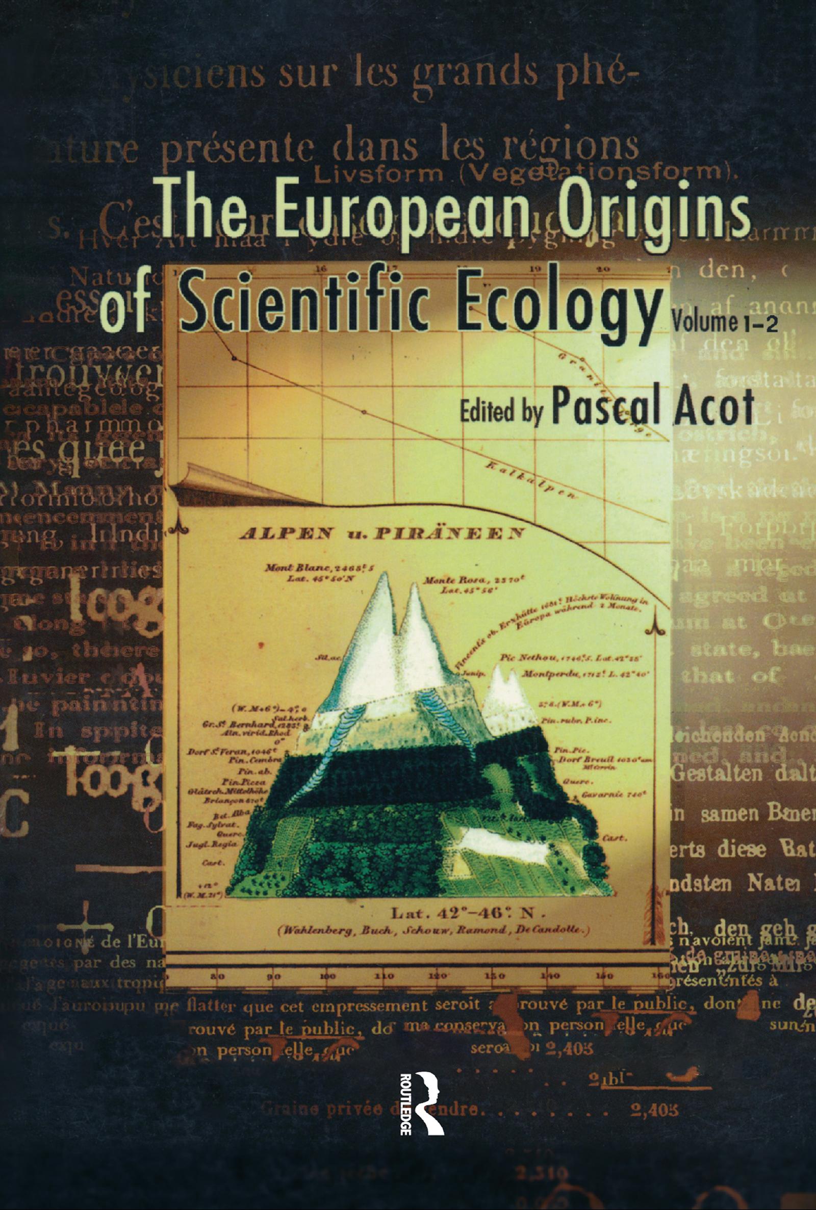 The European Origins of Scientific Ecology