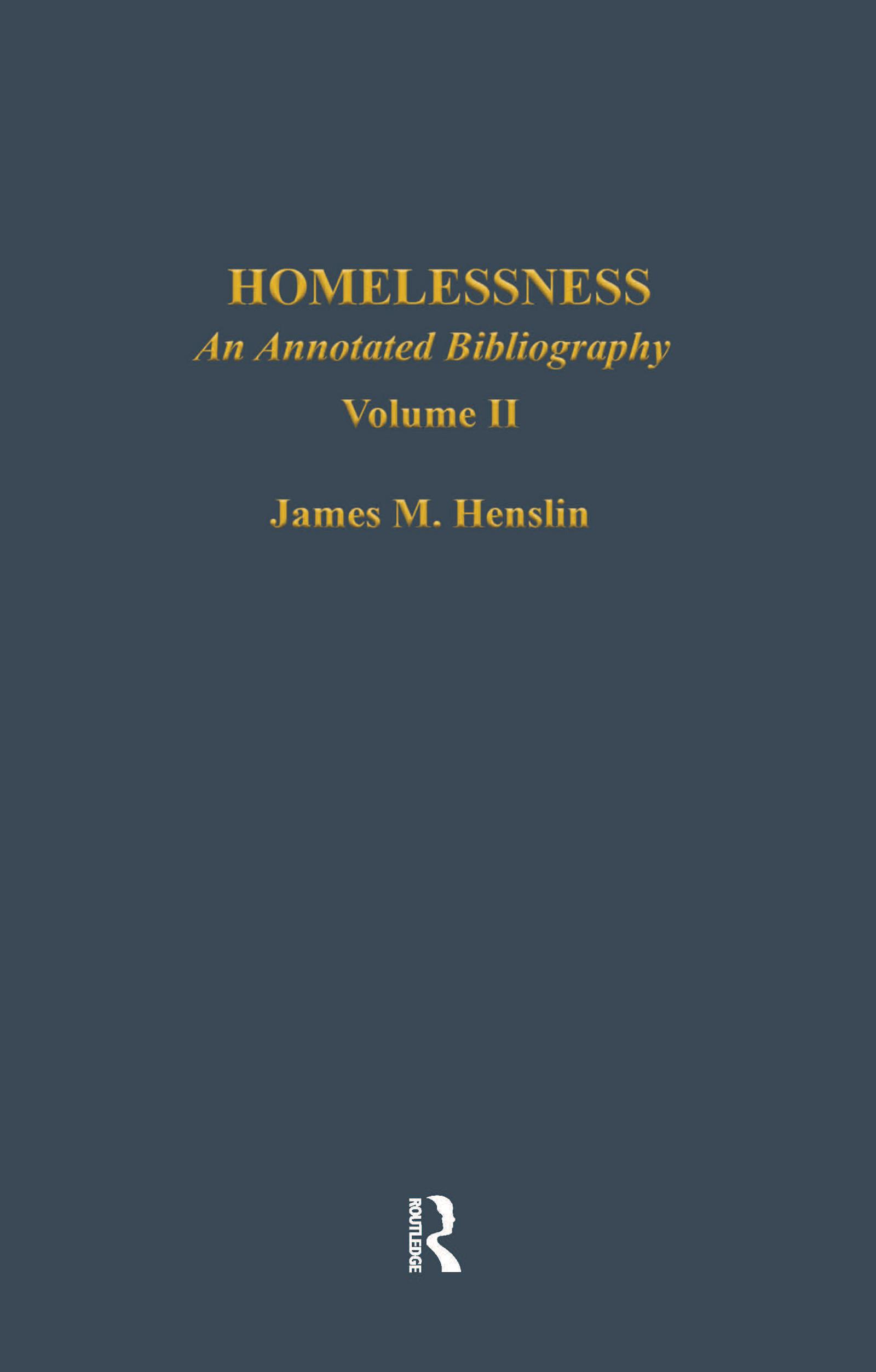 Homelessness