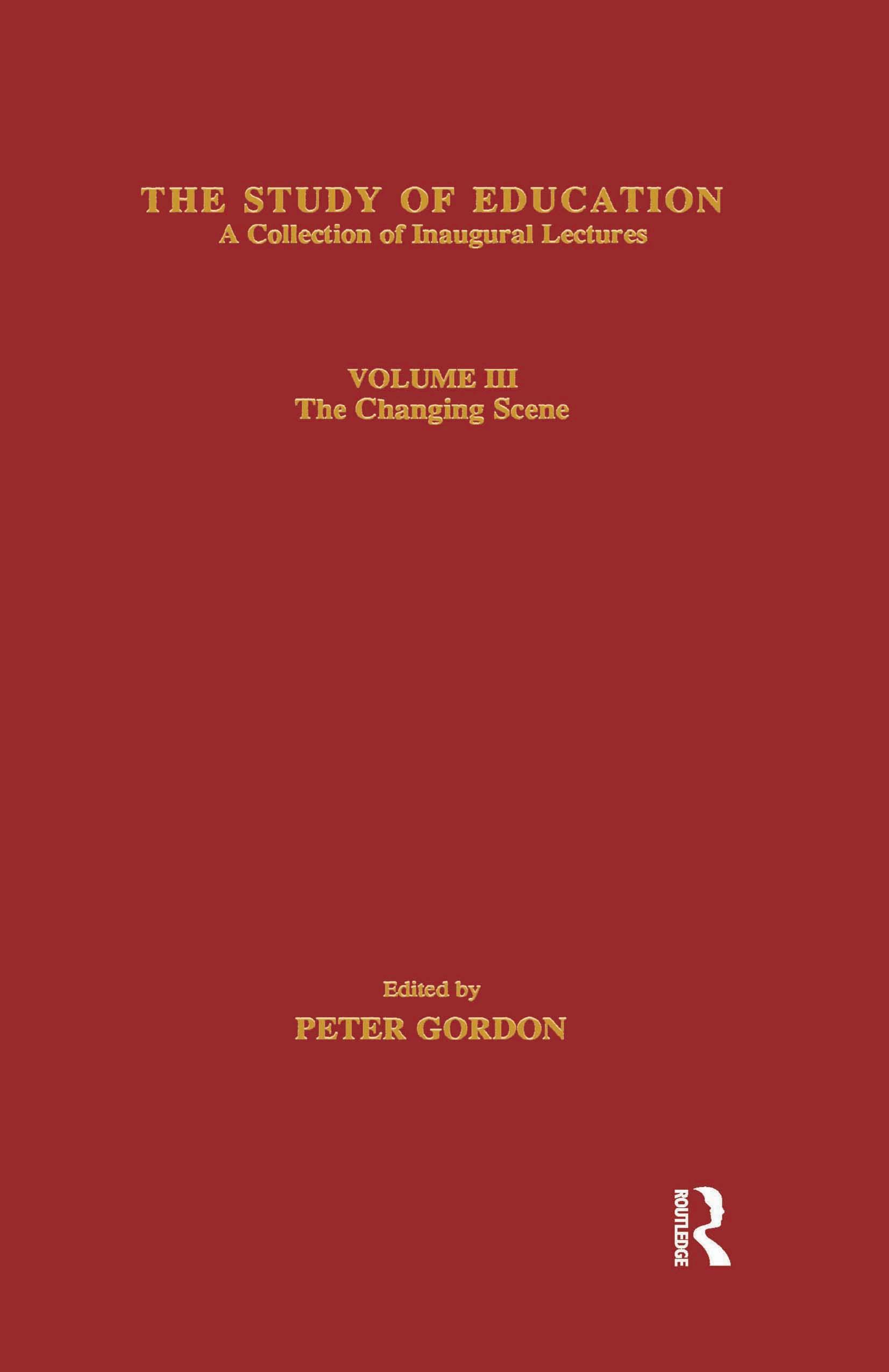 The Study of Education
