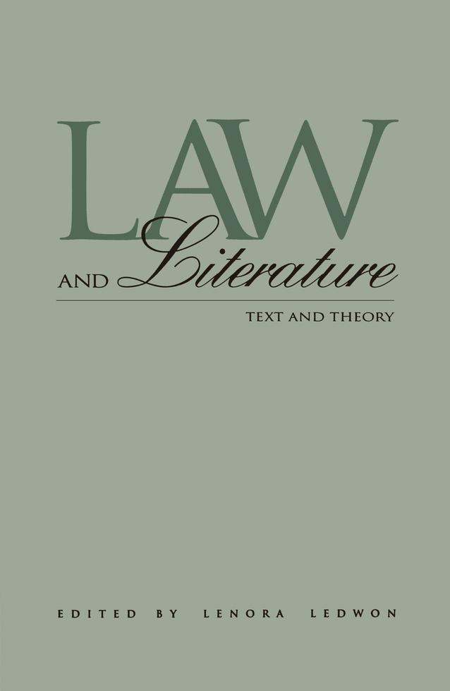 Law and Literature by Lenora Ledwon