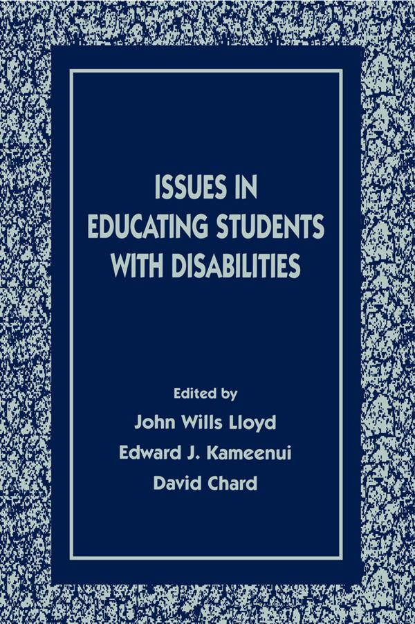 Issues in Educating Students With Disabilities