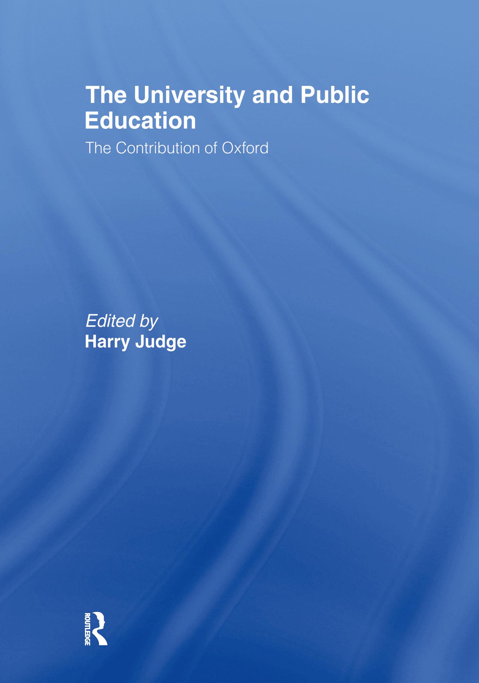 The University and Public Education