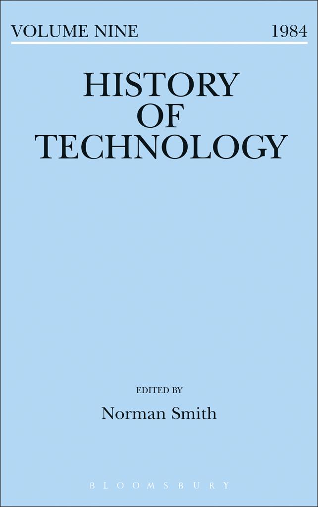 History of Technology Volume 9