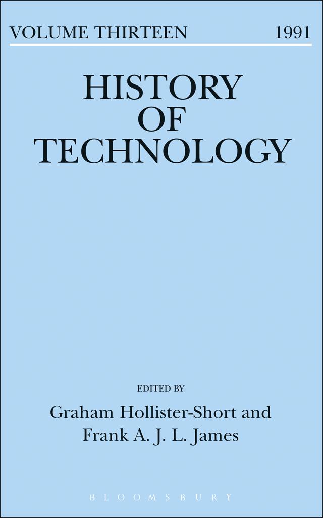 History of Technology Volume 13