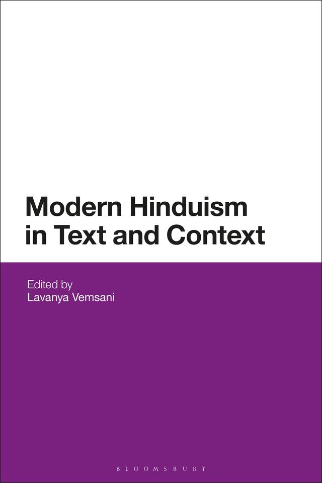 Modern Hinduism in Text and Context by Lavanya Vemsani