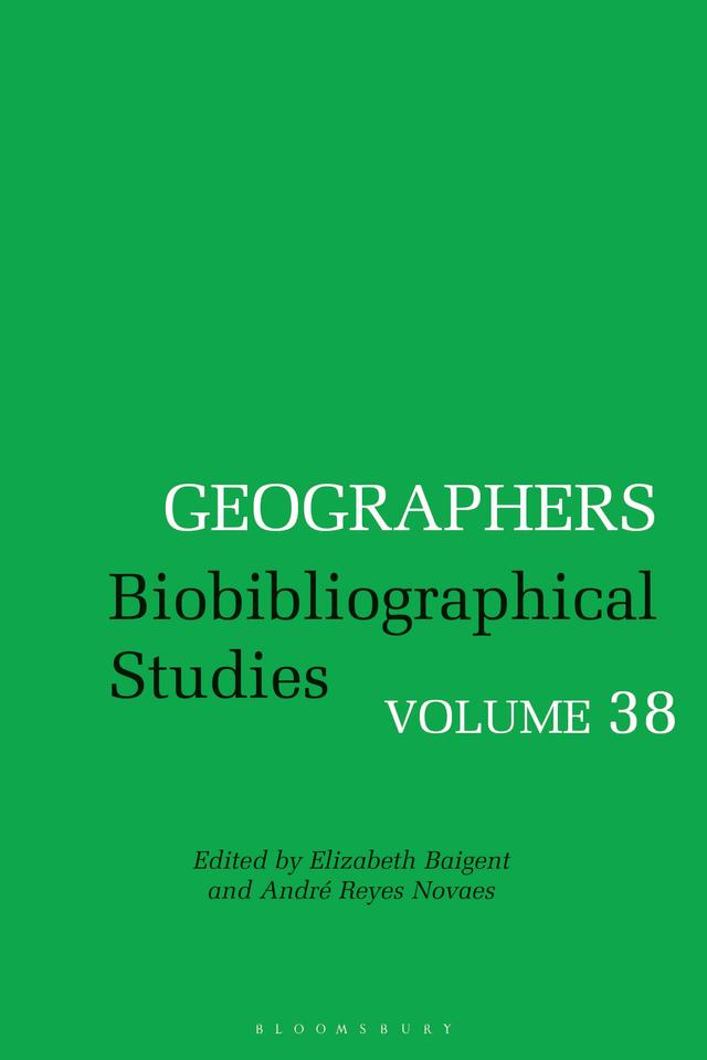 Geographers by André Reyes Novaes, Elizabeth Baigent