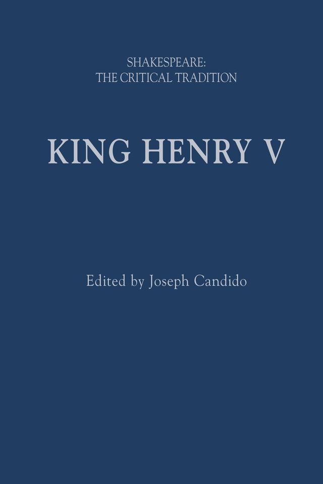 King Henry V by Joseph Candido