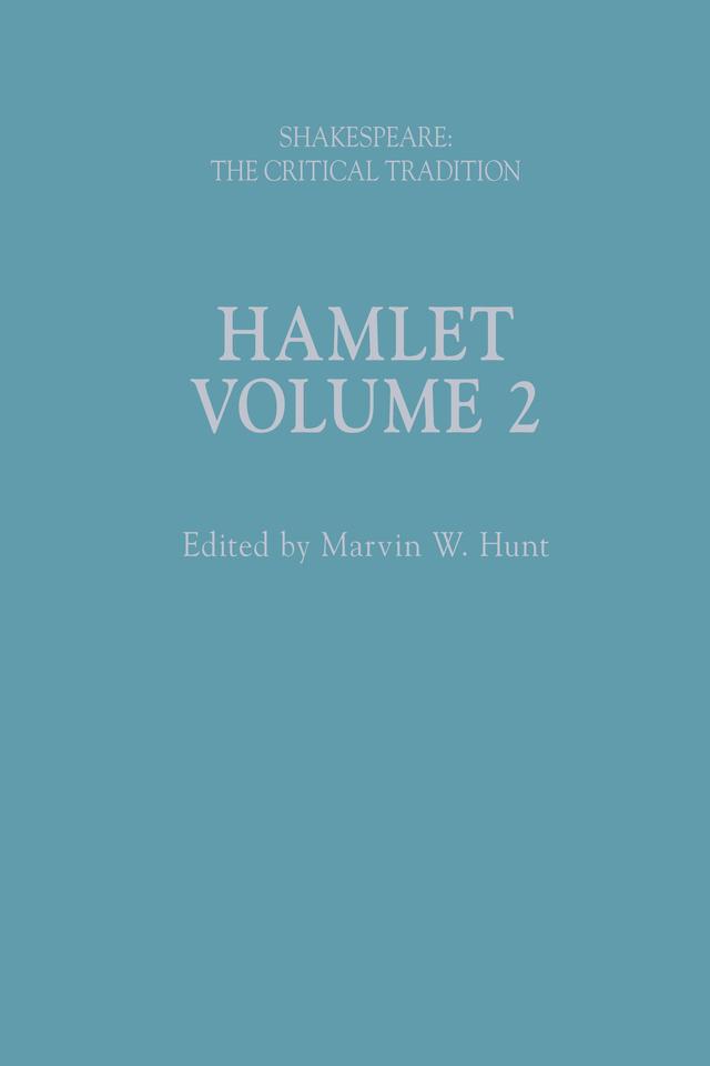 Hamlet by Marvin W. Hunt