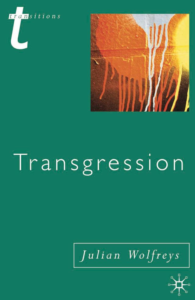 Transgression by Julian Wolfreys