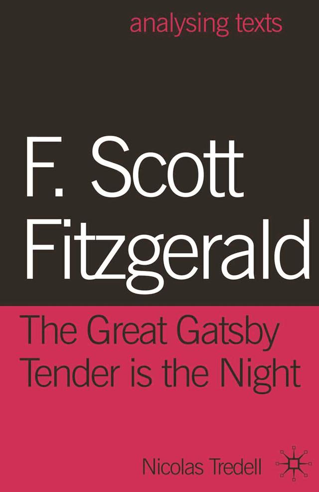 F. Scott Fitzgerald: The Great Gatsby/Tender is the Night by Nicolas Tredell
