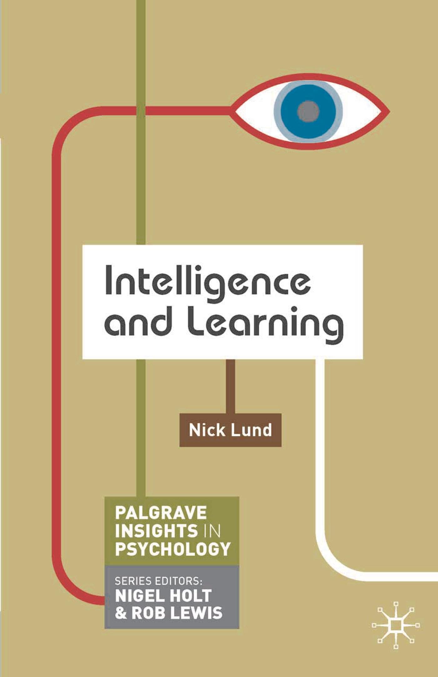 Intelligence and Learning