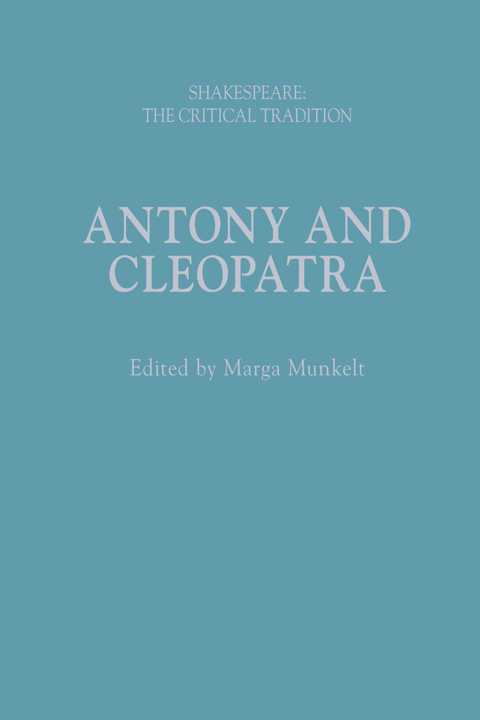 Antony and Cleopatra