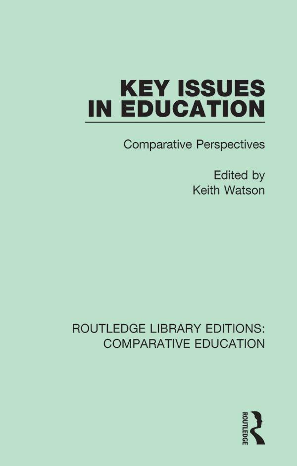 Key Issues in Education by Keith Watson