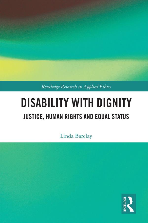 Disability with Dignity by Linda Barclay