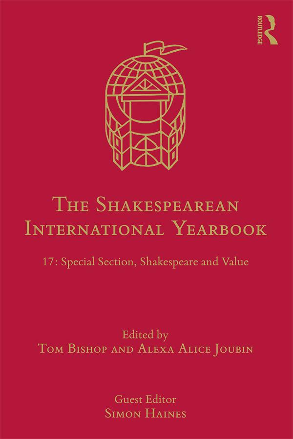 The Shakespearean International Yearbook by Alexa Joubin, Tom Bishop