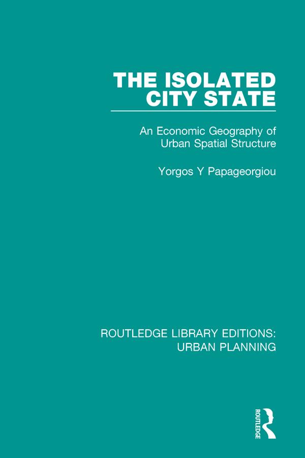 The Isolated City State by Yorgos Papageorgiou